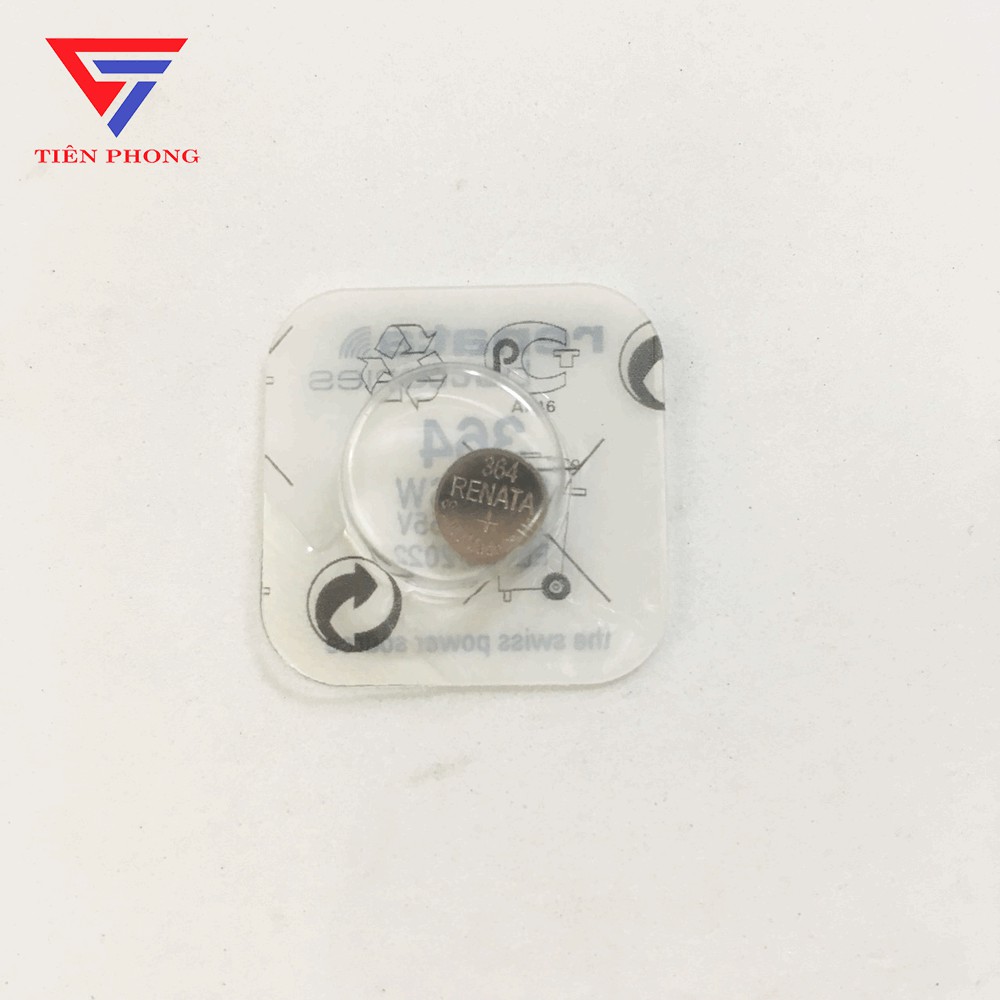 Pin Đồng Hồ Renata SR621SW 364 - Vỉ 1 Viên Hàng Chính Hãng