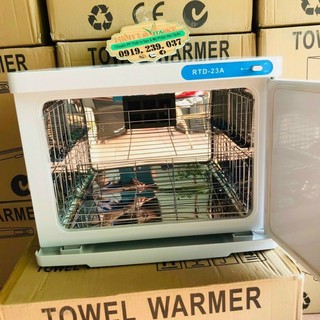 Tủ Hấp Khăn Spa Tiệt Trùng 1 Tầng 23A( có đèn UV diệt khuẩn)