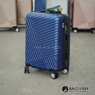 Vali kéo du lịch nhựa sần chống xước hùng phát a203 - size 20 inch / 24 inch