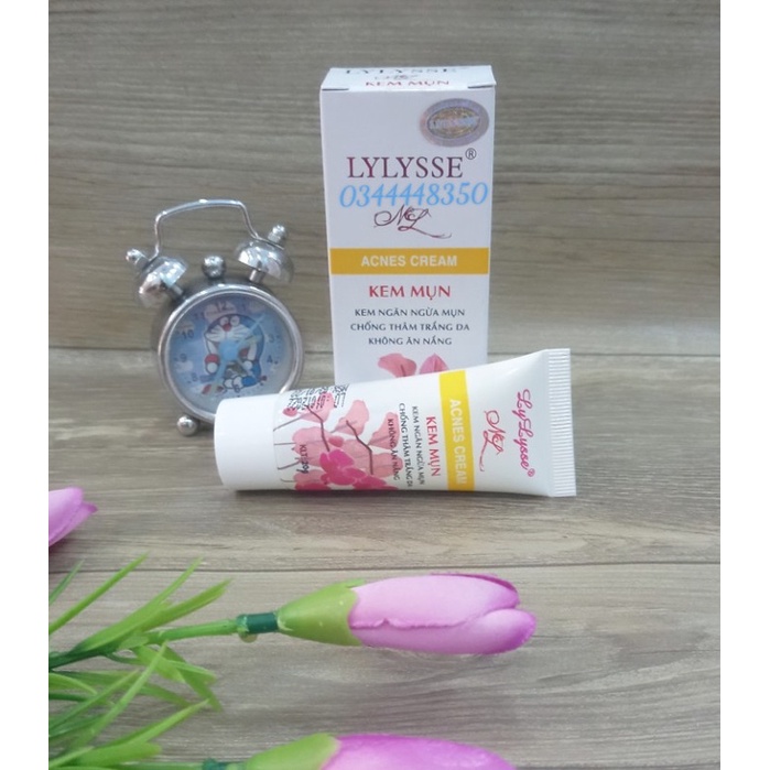 Kem ngăn ngừa mụn chống thâm trắng da chống ăn nắng LyLysee net 20g