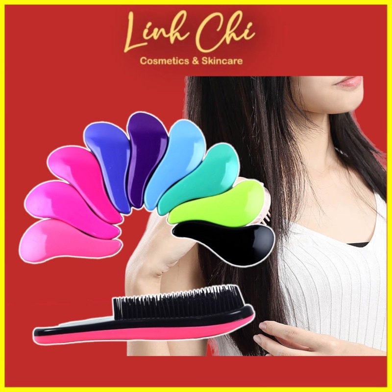 Lược Chải Tóc Gỡ Rối Chất Liệu Nhựa Tiện Dụng - Lược Cho Kiểu Tóc