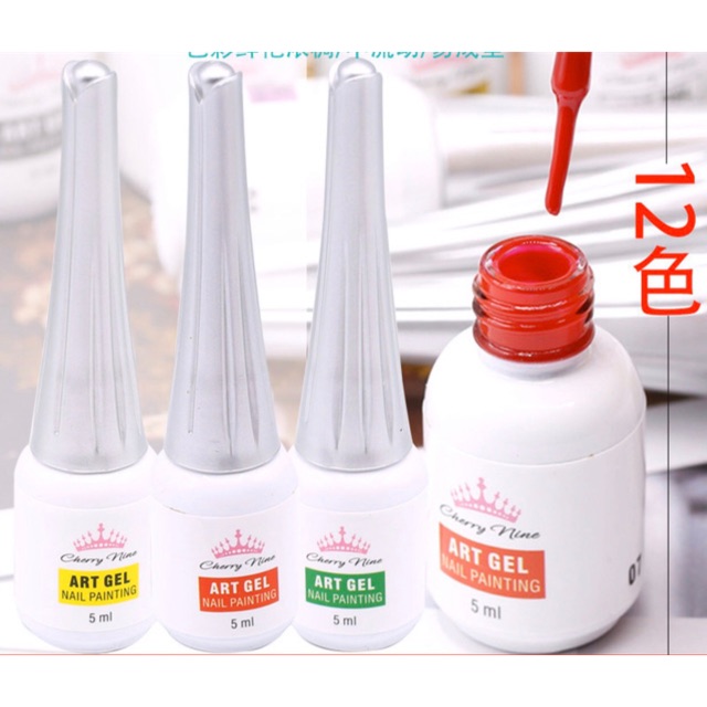 Sơn gel cọ nét cao cấp chính hãng CHERY NAILS