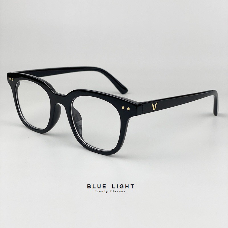 Kính Giả Cận Chống Ánh Sáng Xanh, Gọng Kính Cận Nam Nữ V Dáng Nhỏ Khung Dày Không Độ Hàn Quốc - BLUE LIGHT SHOP | BigBuy360 - bigbuy360.vn