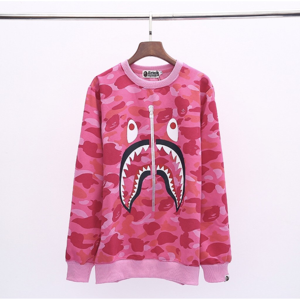 [Freeship]Áo sweater Bape shark