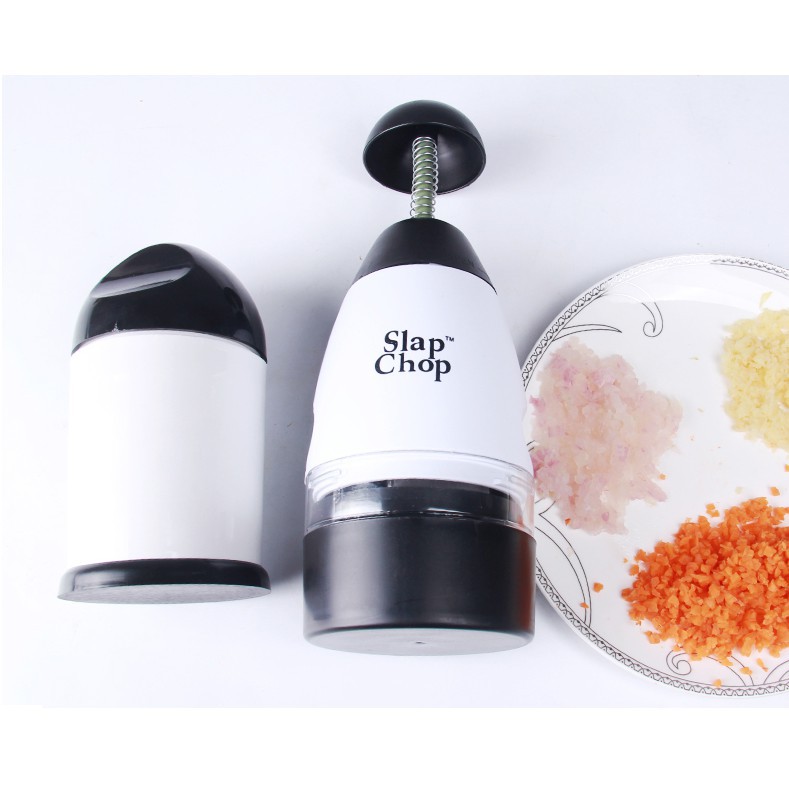 thái tỏi ới Dụng cụ dập tỏi ớt đa năng Slap Chop