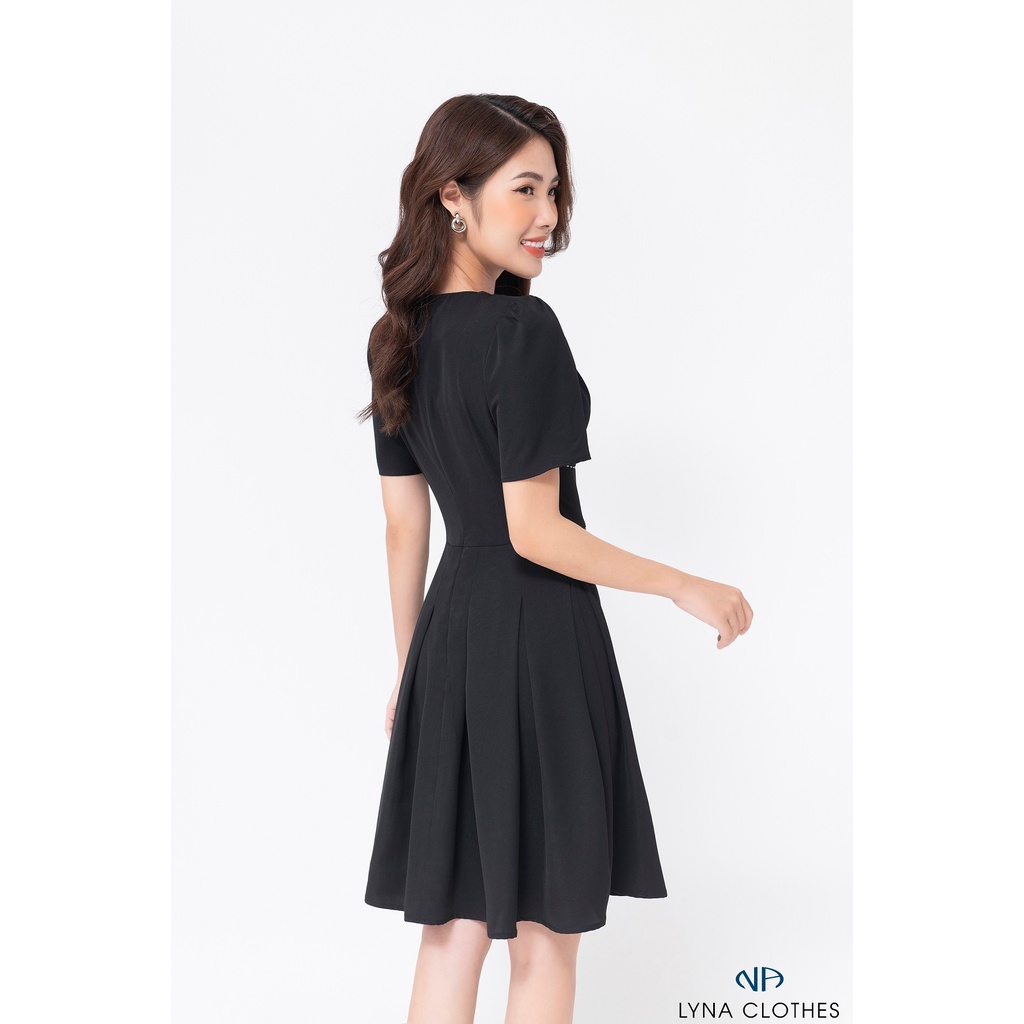 Váy thiết kế công sở cao cấp cổ tròn eo nhấn chỉ Bella Dress đẹp xuất sắc Shop sale lỗ lấy tương tác | BigBuy360 - bigbuy360.vn