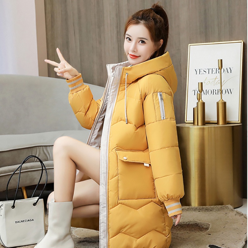 IELGY IELGY Áo Khoác Đệm cotton Dáng Rộng Phong Cách Hàn Quốc Thời Trang Mùa Đông