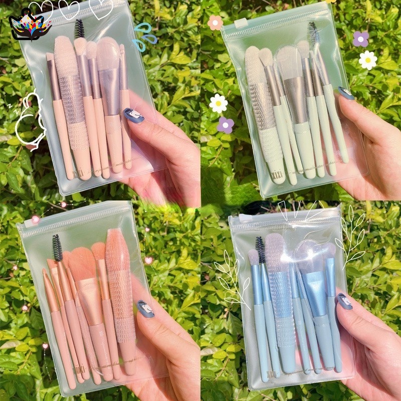 [Hàng mới về] Set 8 cọ trang điểm thiết kế chất lượng cao