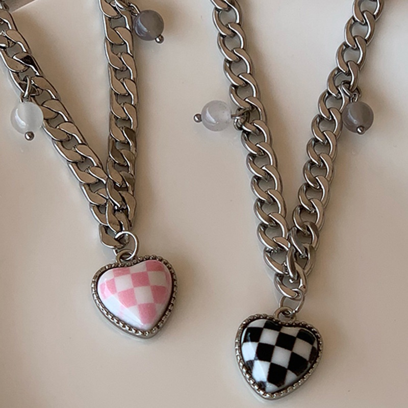 Vòng Cổ Choker Mặt Trái Tim Thời Trang Dành Cho Nữ