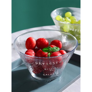 Tô Thủy Tinh Chịu Nhiệt PATISSERIE Trộn Salad Thủy Tinh BOROSILICATE Không Chì An Toàn Đường Kính 17cm Trong Suốt