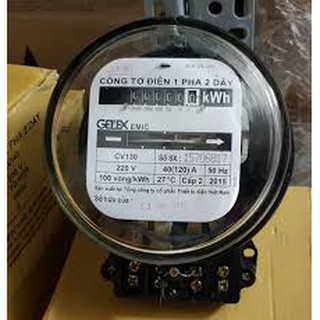 Công tơ điện 1pha - EMIC 10/40A-5/20A có giấy kiểm định