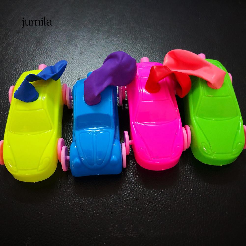 Đồ chơi xe hơi gắn bóng bay DIY cho trẻ em