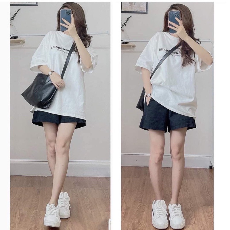 Áo thun phông logo tay nam nữ PINK tay lỡ form rộng BÀN CỜ Unisex