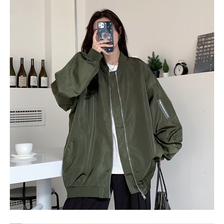 Áo Khoác Unisex Godmother Studio Basic Bomber