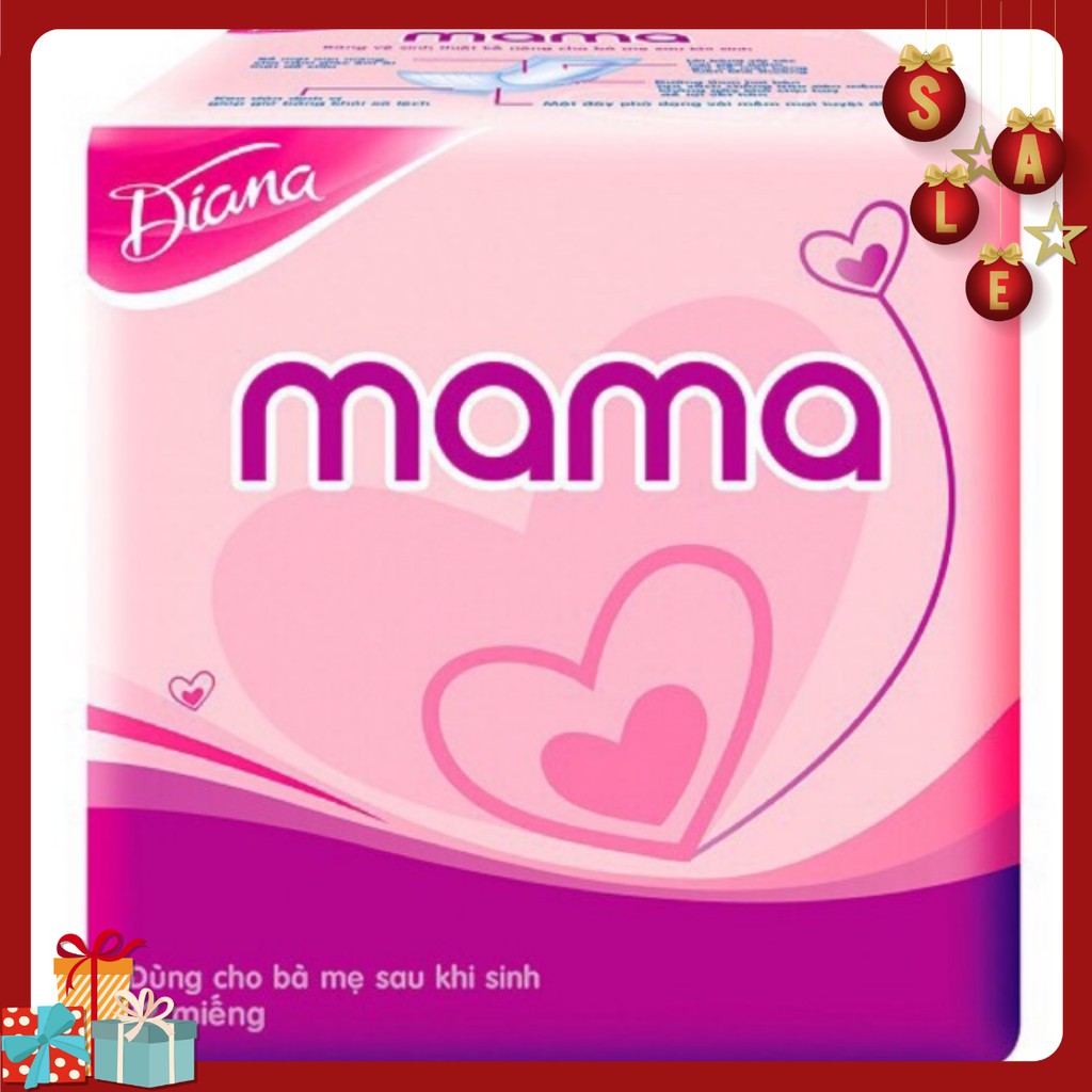 Băng vệ sinh cho mẹ sau sinh Diana Mama gói 12 miếng