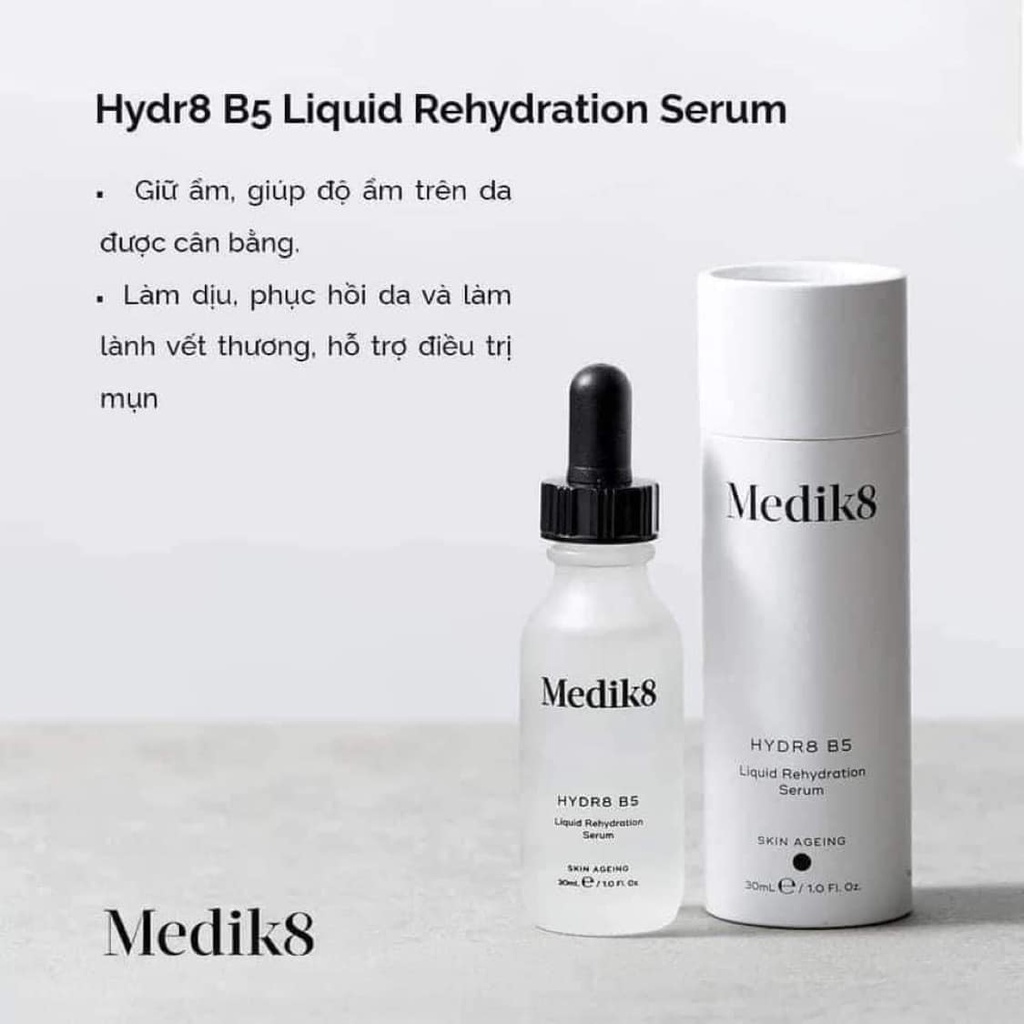 trả khách serum dưỡng da medik8