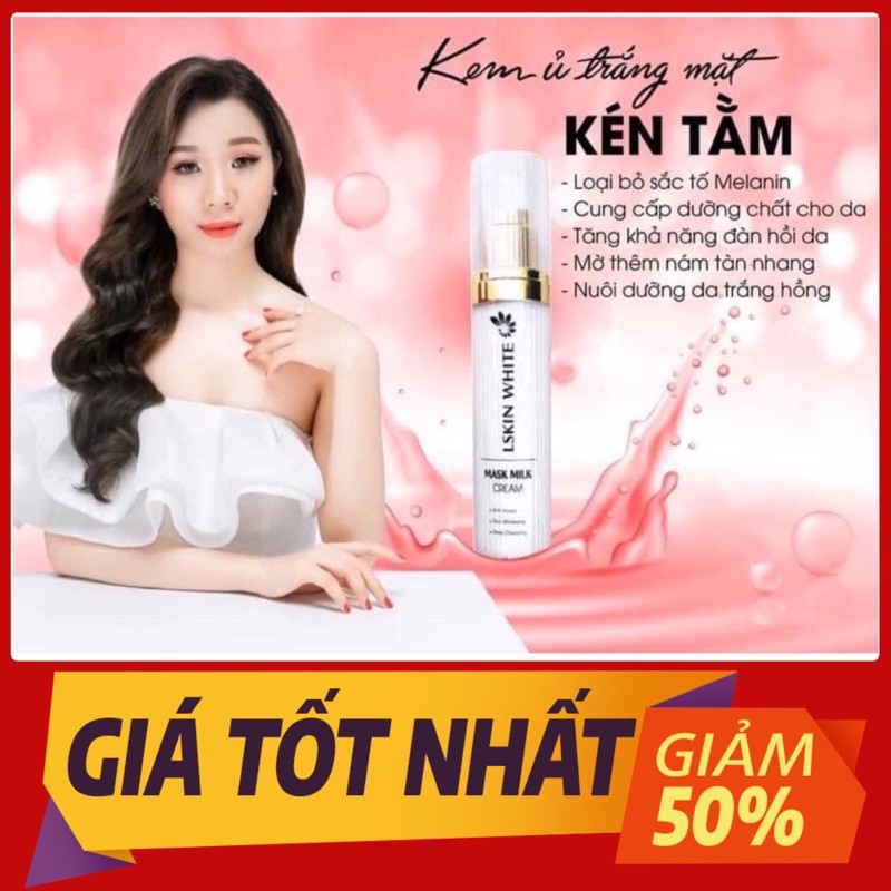 Ủ trắng kén tằm👄𝐗𝐀̉ 𝐓𝐔̣𝐓 𝐐𝐔𝐀̂̀𝐍👄-ủ trắng mặt-dưỡng trắng sau lần đầu tiên dùng. | BigBuy360 - bigbuy360.vn