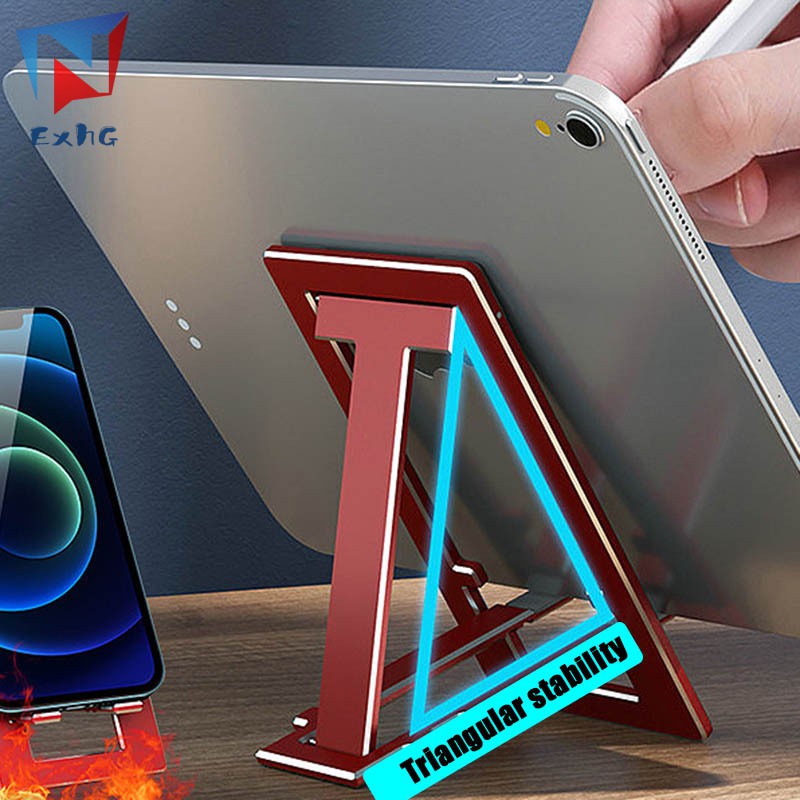 Giá Đỡ Điện Thoại / Máy Tính Bảng Bằng Hợp Kim Nhôm Có Thể Gấp Gọn Tiện Dụng | BigBuy360 - bigbuy360.vn