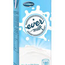 Thùng Sữa Tươi Tiệt Trùng Evermilk Dạng Hộp 180ml x 48 hộp Có Đường