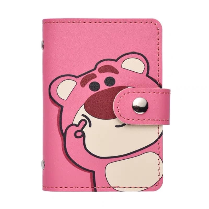 VÍ ĐỰNG THẺ NHIỀU NGĂN GẤU LOTSO