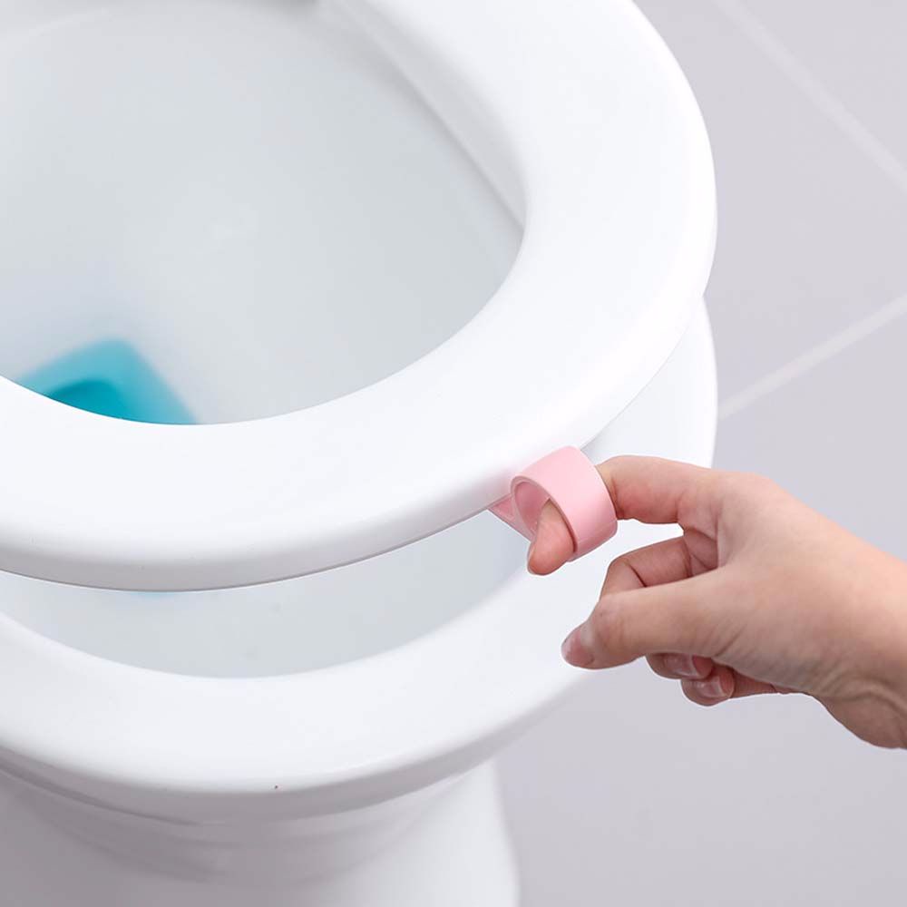Dụng cụ nâng nắp bồn cầu chống tiếp xúc phong cách Bắc Âu nhiều màu tùy chọn