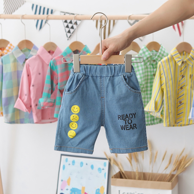 Quần Short Jean Cho Bé Trai (5 Tuổi)