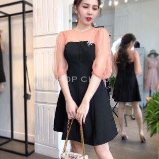 đầm tay lưới ( k kèm nịt)