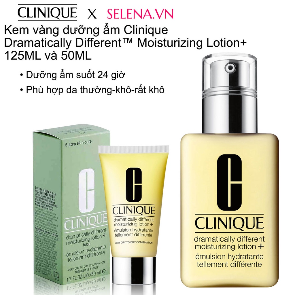 [Phiên bản mini] Kem Dưỡng Ẩm Dạng Gel Clinique Dành Cho Da Khô Và Da Hỗn Hợp Thiên Khô 30ml