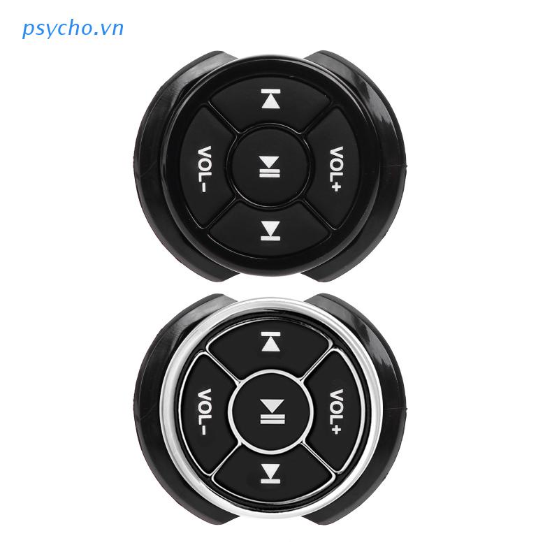 Bộ Điều Khiển Vô Lăng Xe Hơi Không Dây 5 Phím BLE5.0