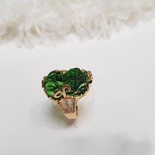 Nhẫn Tỳ Hưu- Mạ Vàng 24K