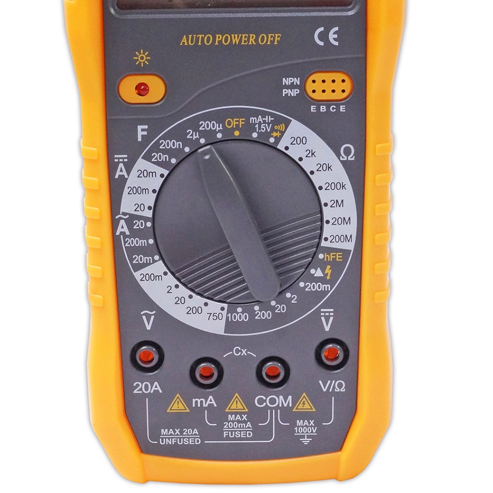 Đồng Hồ Đo Điện Vạn Năng Kỹ Thuật Số ABG DT9205A+