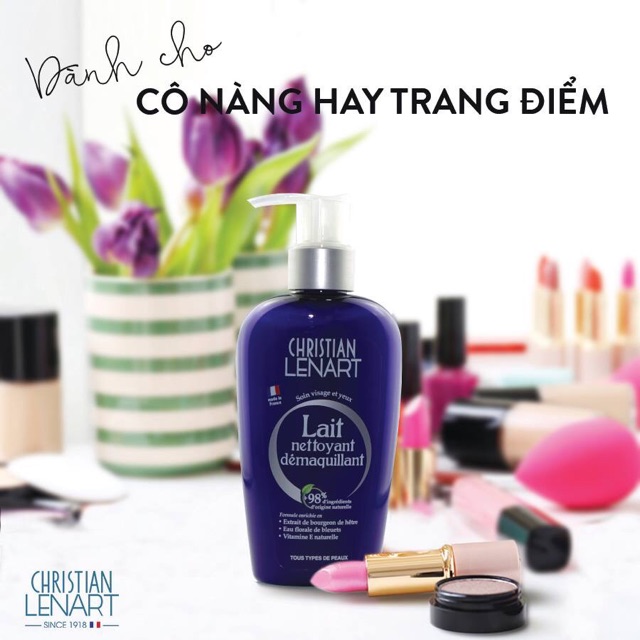 Sữa Tẩy Trang 2 in 1 Lait Nettoyant Christian Lenart