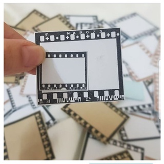 [Ponyo Stationery] Sticker khung phim (đọc mô tả)