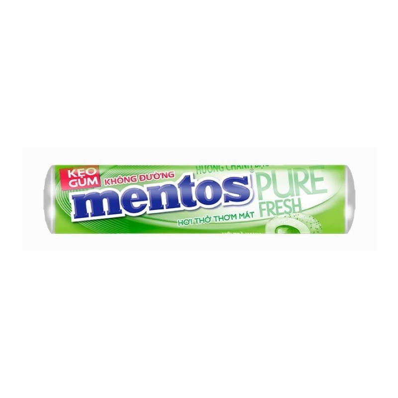 Hộp 30 thanh kẹo Mentos Pure Fresh