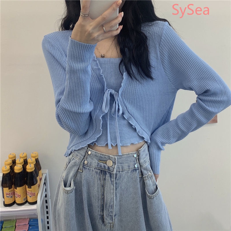 women's spring long sleeve knit shirt
