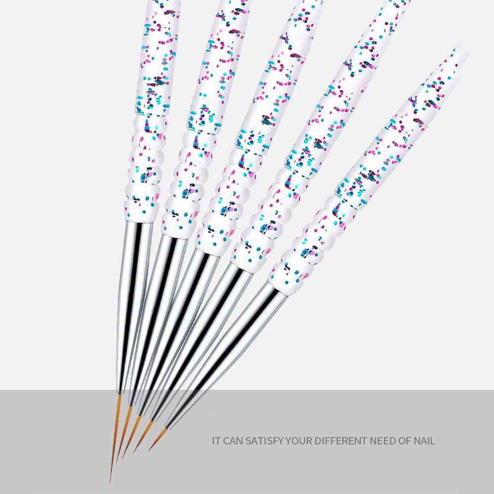 LAYOR1 Set 5 Cọ Vẽ Trang Trí Móng Tay Nghệ Thuật