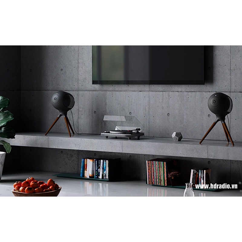 Loa nghe nhạc hát karaoke vip công suất lớn máy tính cao cấp giá rẻ bluetooth có đèn led rgb màu đen Devalet Meepo V5400