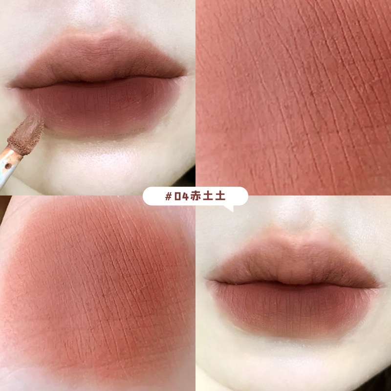 Son Môi Dạng Lỏng Không Phai Màu Sắc Không Dính Ly Cho Nữ