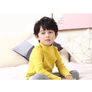 áo giữ nhiệt cổ lọ Thái Lan nhiều màu cho bé trai/gái