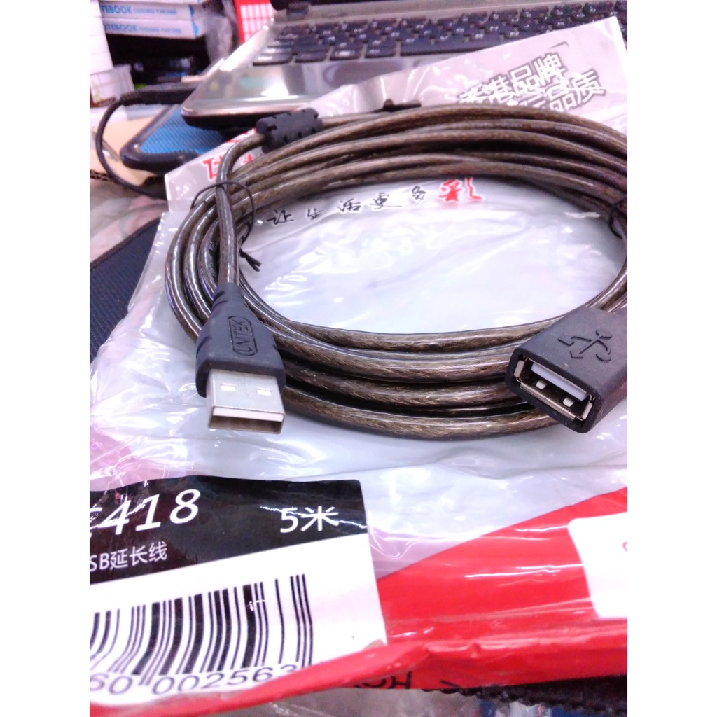 Cáp nối dài cổng USB  dài 5m Unitek Y-C418