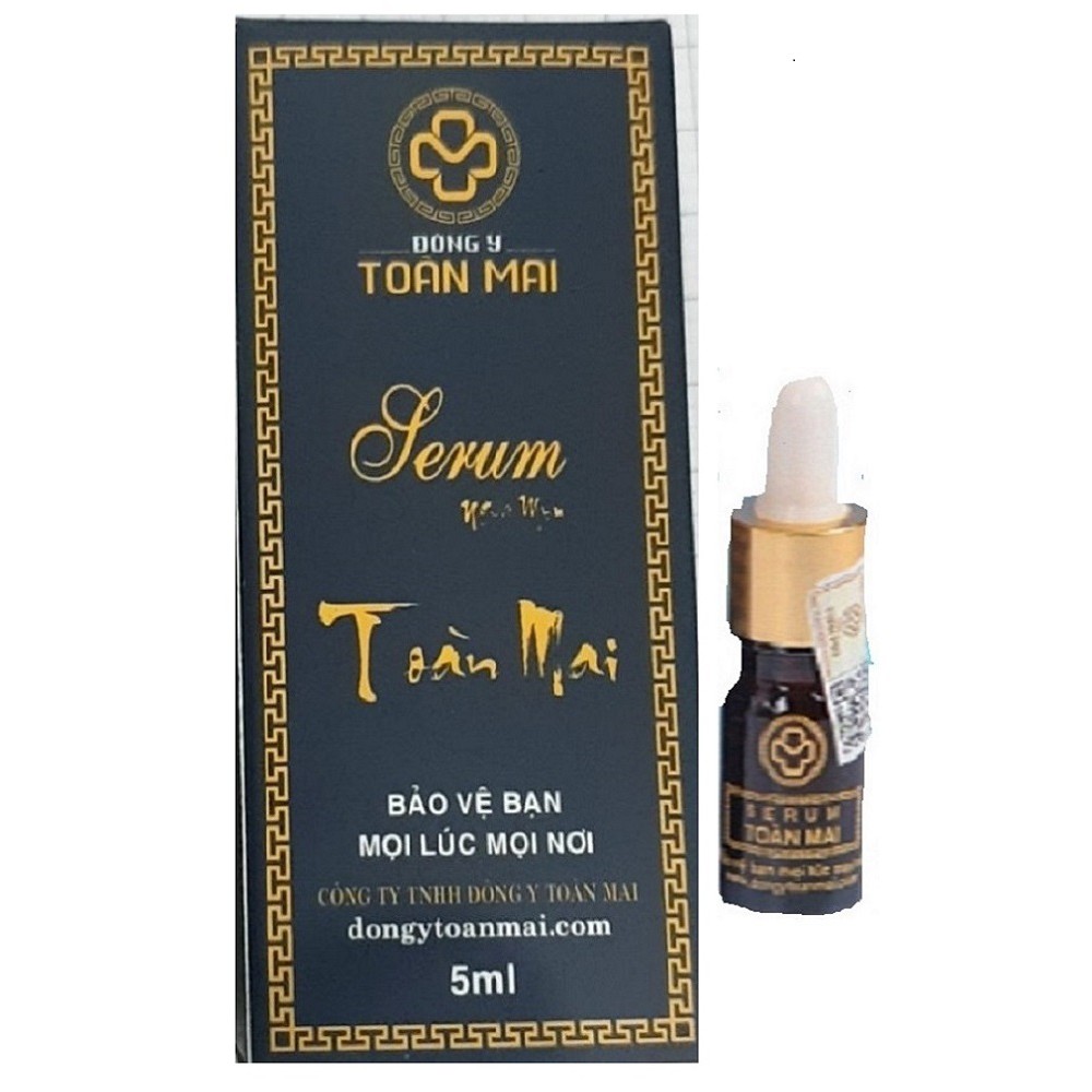 Serum ngừa mụn TOÀN MAI, nám, giời leo, zona, kiến ba khoang, hoại tử,dị ứng, u nhọt, corti, vết thương, bỏng 5ml