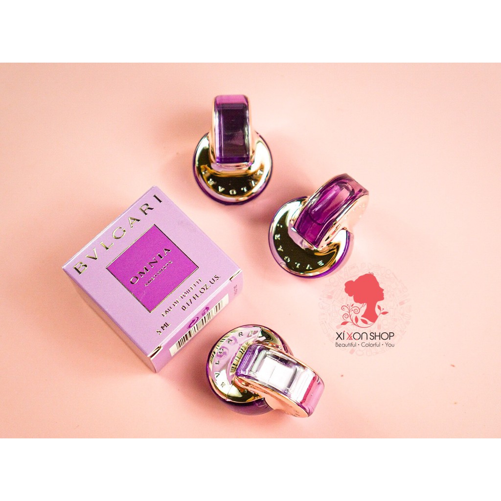 NƯỚC HOA MINI BVLGARI OMNIA AMETHYSTE 5ML