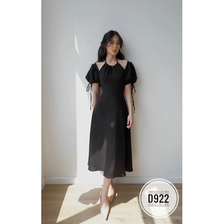 Bigsize Đầm maxi cổ yếm D922