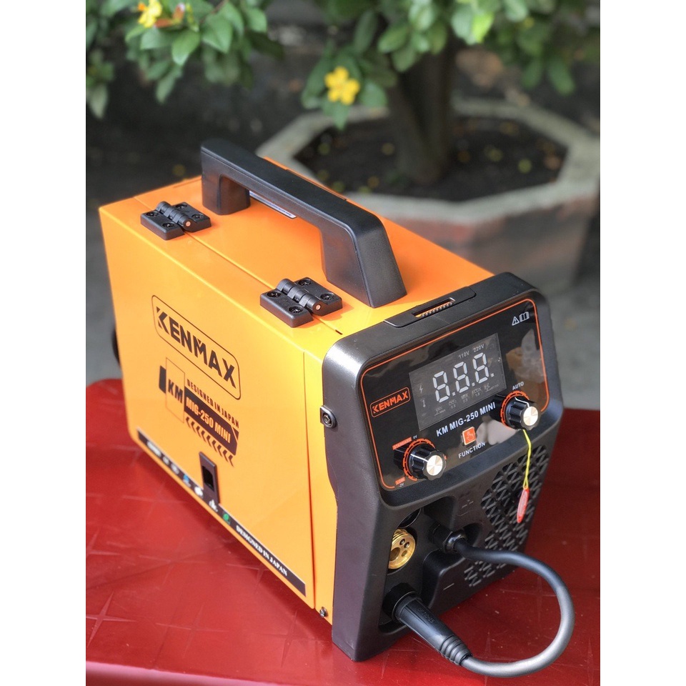 Máy hàn Kenmax MIG 250 Mini - 4 Chức năng dùng cuộn dây 5kg TẶNG KÈM ĐÔI BAO TAY HÀN
