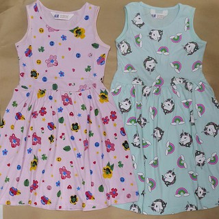 Váy cotton HM cho bé từ 1-10 tuổi
