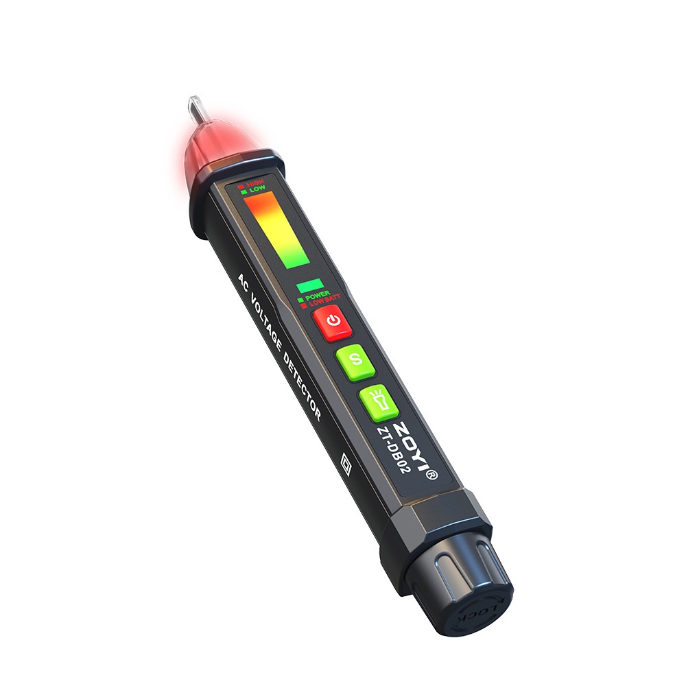 Bút dò điện không tiếp xúc NCV ZOYI ZT-DB02 cảnh báo bằng đèn led và còi báo