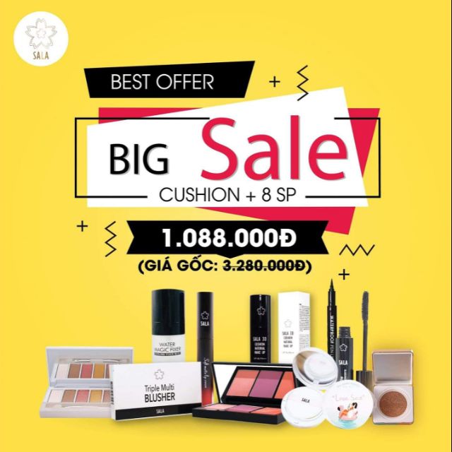 COMBO MAKE UP SALA KOREA