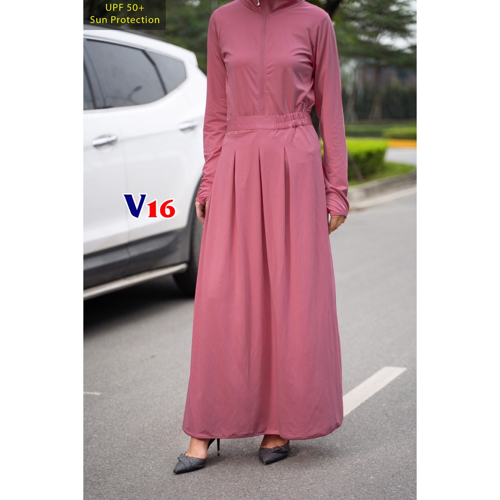 Chân váy chống nắng thun lạnh Nhật bản