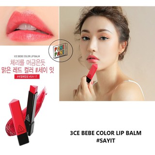 Son Dưỡng Có Màu 3CE BeBe Color Lip Balm