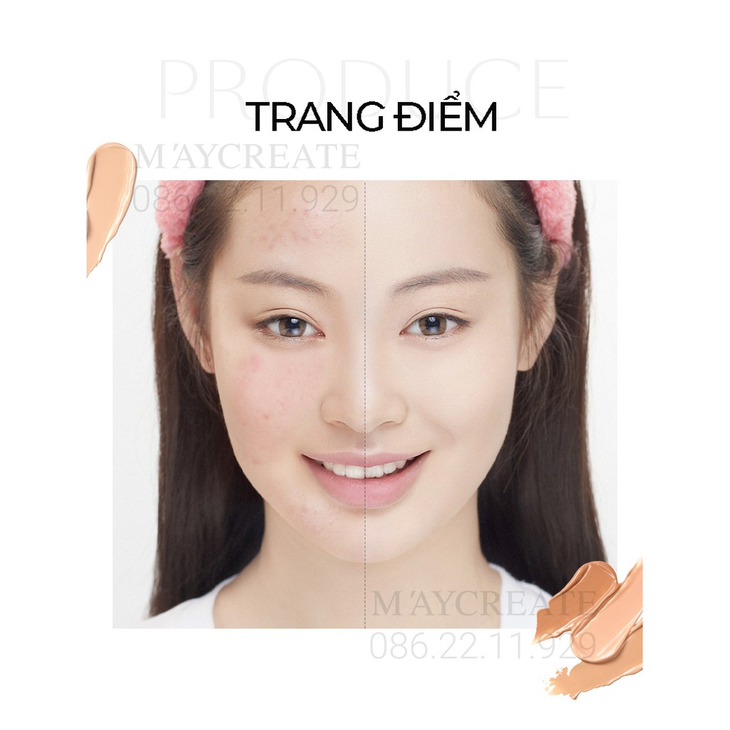 Phấn Nền Dạng Lỏng Che Khuyết Điểm Maycreate Hàng Nội Địa Trung. | BigBuy360 - bigbuy360.vn